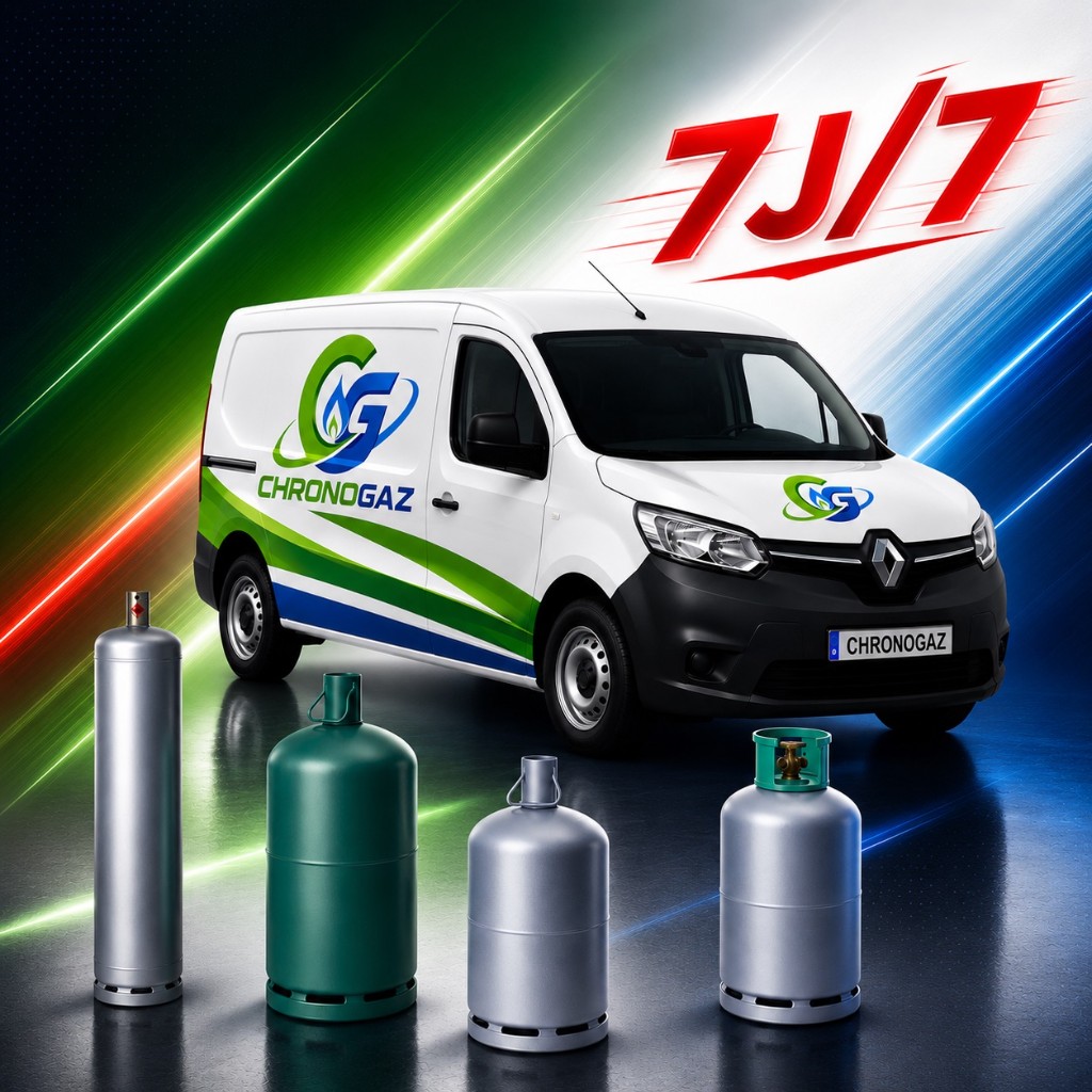 Chrono-Gaz - Livraison de gaz 7j/7 sur Marseille et sa région